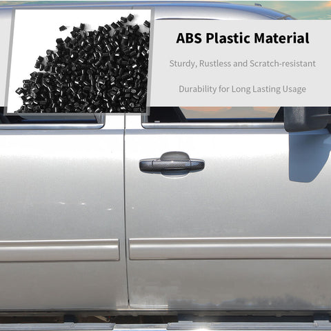 For 2007-2013 Chevy Silverado/GMC-SIERRA Car Door Handle Shell Trim Cover 2-Door Version