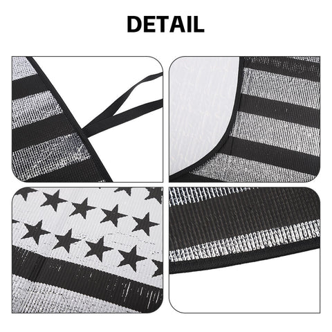 For 2009+ Dodge Challenger Front Windshield Sun Visor Shade Heat Protect