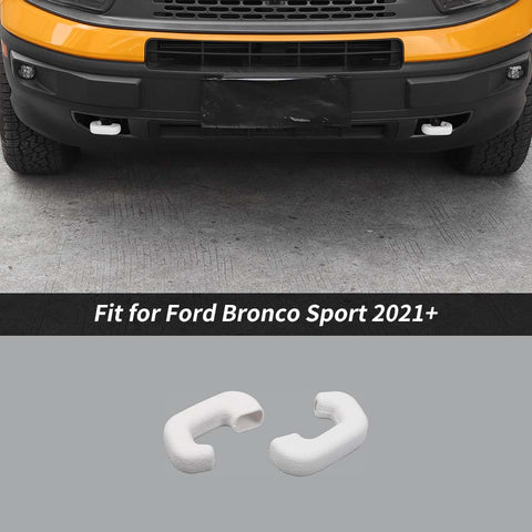 Bumper Track Tow Hook Trailer Trim Protector For Ford Bronco Sport 2021+ Accessories | CheroCar