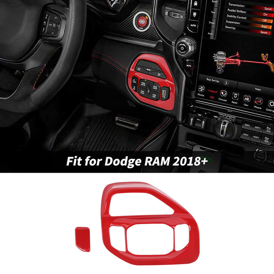 For 2018+ Dodge Ram TRX Console 4WD Control Panel Cover