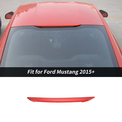 Rear High Brake Light Trim Frame Decor Cover For Ford Mustang 2015+ Accessories | CheroCar