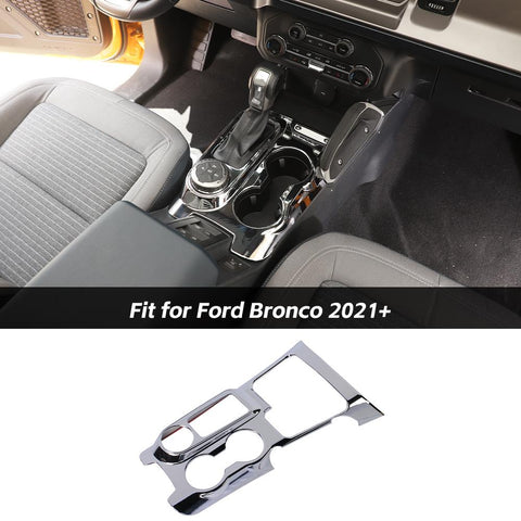 For 2021+ Ford Bronco Interior Gear Shift Panel Cover Trim