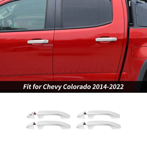 For 2014-2022 Chevy Colorado Door Handle Shell Trims Cover Bezel