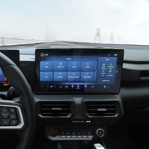 For 2024+ Ford Mustang Navigation & Instrument Panel Touch Screen Protector Film