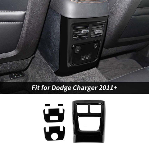 Rear Air Outlet Vent Panel Trim Cover Decor For Dodge Charger/Chrysler 300C 2011+ Accessories | CheroCar