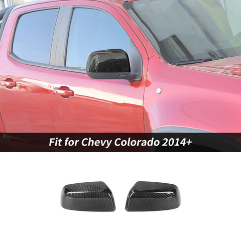 Side Half Rearview Mirror Cover Trim For Chevy Colorado 2014+ Accessories | CheroCar