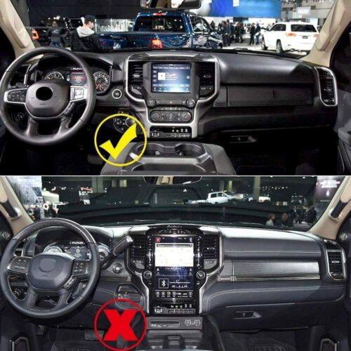 Center Console Dash GPS Navigation Panel Trim for Dodge Ram 1500 2018+ Accessories｜CheroCar