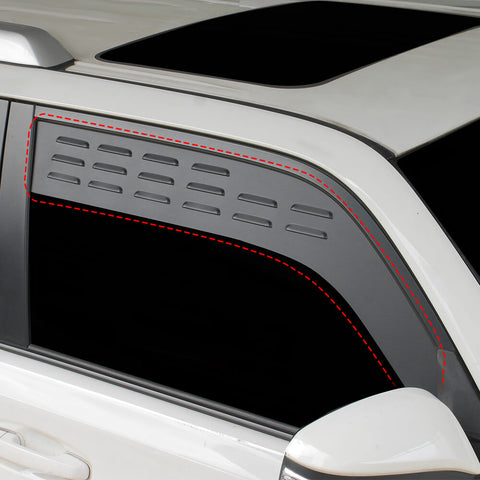 For 2010-2023 4Runner Front Window Louver Ventilation Air Vent Panel Cover
