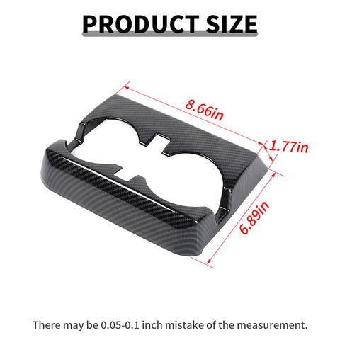 For 2023+ Chevy Colorado/GMC-CANYON Center Rear Water Cup Holder Trim Frame Cover
