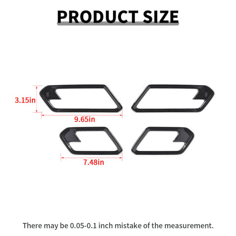For 2023+ Chevy Colorado/GMC-CANYON Interior Door Handle Bowl Cover Trim