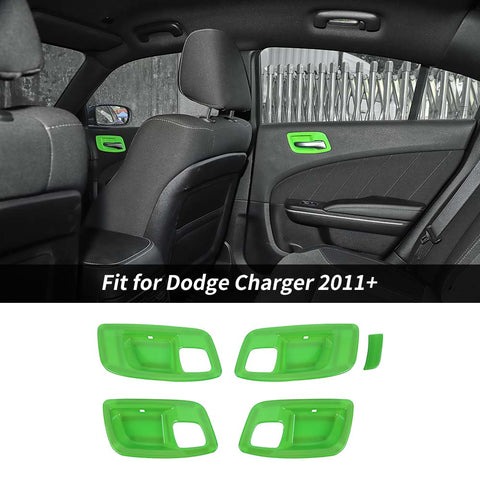 For 2011+ Dodge Charger/Chrysler 300C Inner Door Handle Bowl Trim Covers