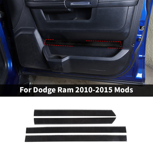 For 2010-2015 Dodge RAM Inner Door Atmosphere Lighting Strip Trim Decor Sicker