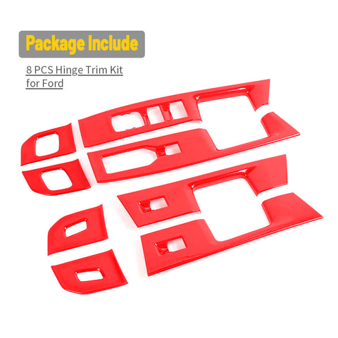 For 2021+ Ford F150 Interior Window Lift Switch Panel Cover Trim