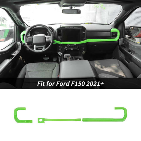 Center Console Dash Decor Strips Trim For Ford F150 2021+｜CheroCar