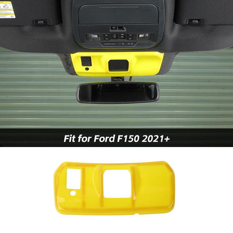 Interior Rearview Mirror Base Panel Cover Trim Decor For Ford F150 2021+ Accessories | CheroCar