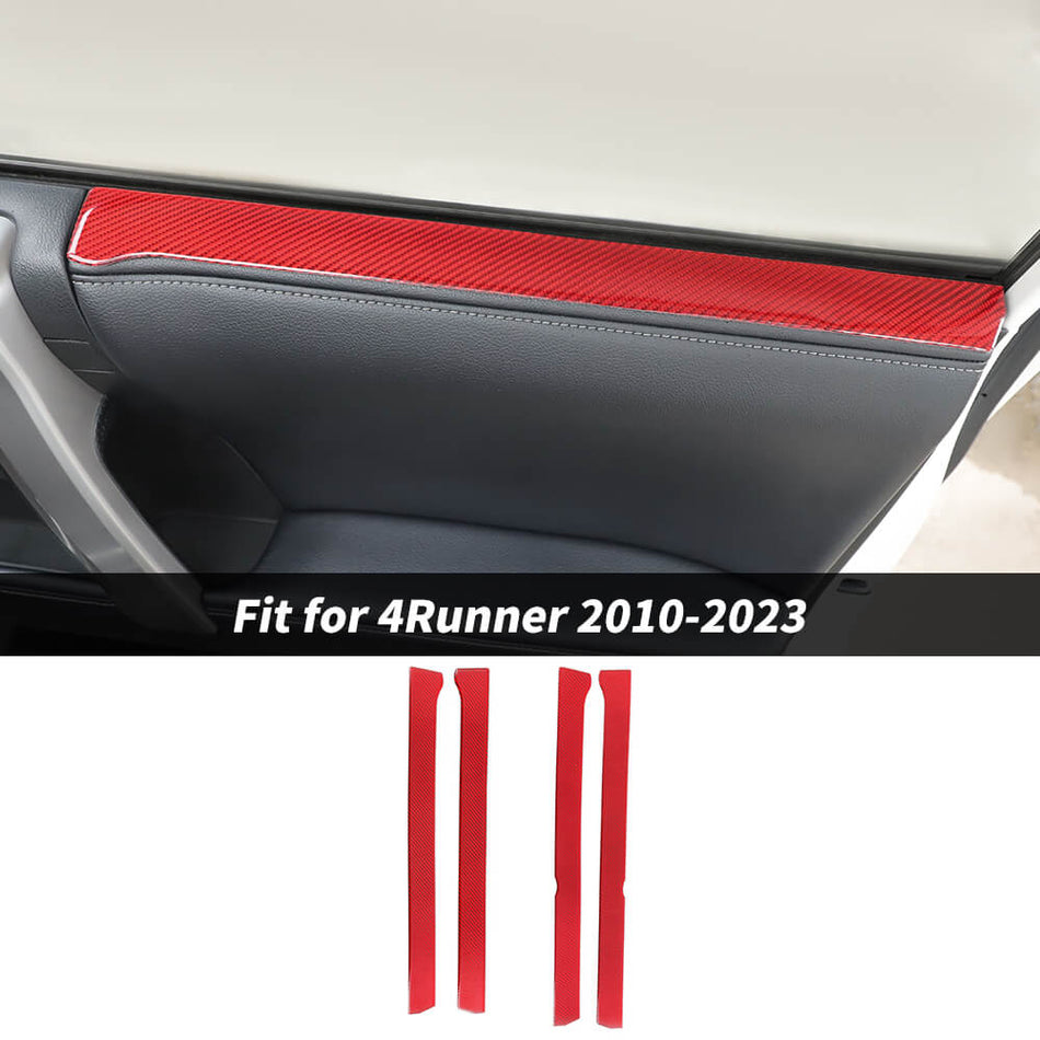 For 2010-2023 Toyota 4Runner Interior Window Strips Panel Cover Trim
