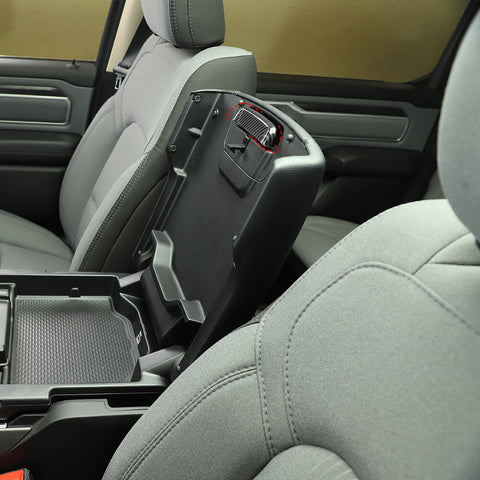 For 2018+ Dodge RAM Armrest Box Switch Button Trim Cover