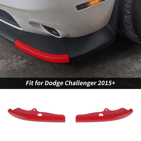 Front Bumper Lip Splitter Protector Cover for Dodge Challenger 2015+ regular style Accessories｜CheroCar