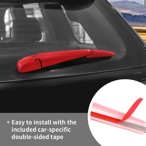 For 2011+ Dodge Durango Rear Window Rain Arm Wiper Decor Cover Trim