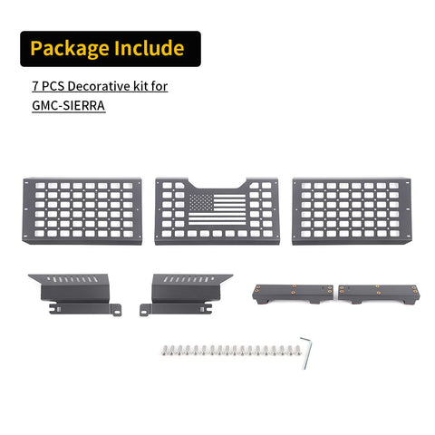 For 2019+ GMC Sierra 1500 GMC Sierra Tailgate Extension Panel, Black