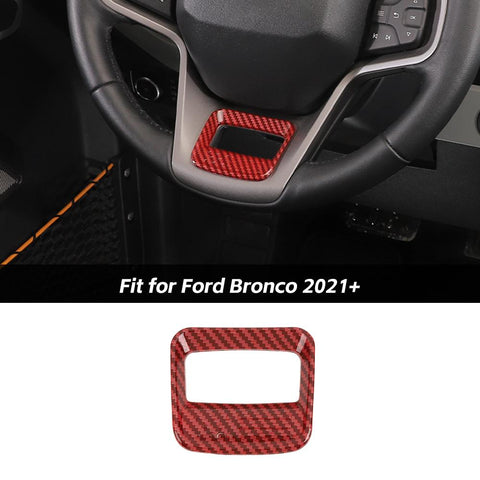 Steering Wheel Trim Decor Cover For Ford Bronco 2021+ US Flagh Accessories | CheroCar