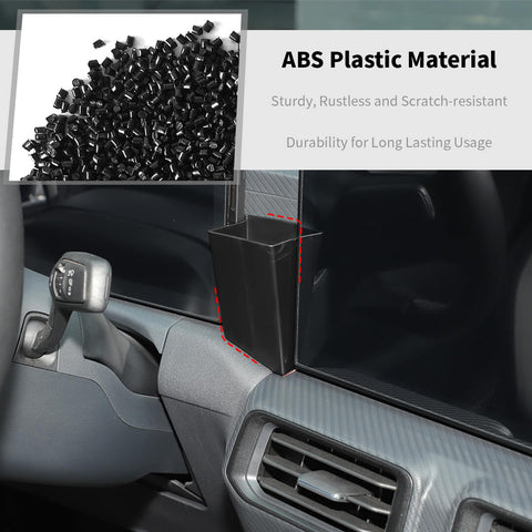 For 2024+ Ford Mustang Center Console Split Screen Gap Storage Box Organzation