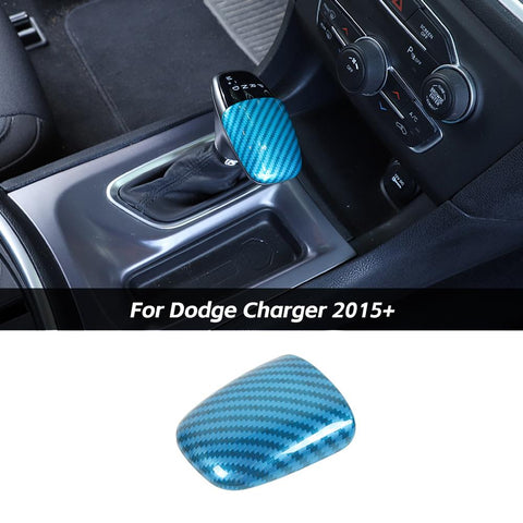 For 2015+ Dodge Charger/Challenger/2018+ Durango Inner Gear Shift Knob Cover Trim