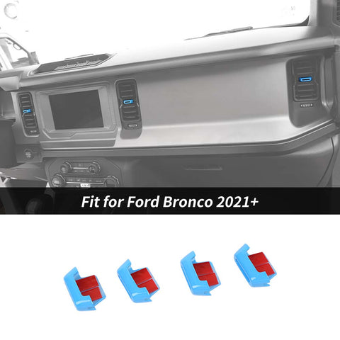 Center Dash Air Conditioner Outlet Vent Adjust Trim For 2021+ Ford Bronco｜CheroCar