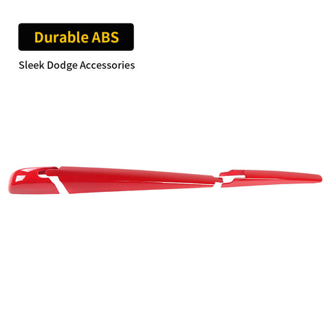 For 2011+ Dodge Durango Rear Window Rain Arm Wiper Decor Cover Trim