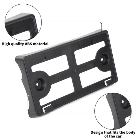 For 2024+ Ford Mustang Front License Plate Bracket Mount Nameplate Holder