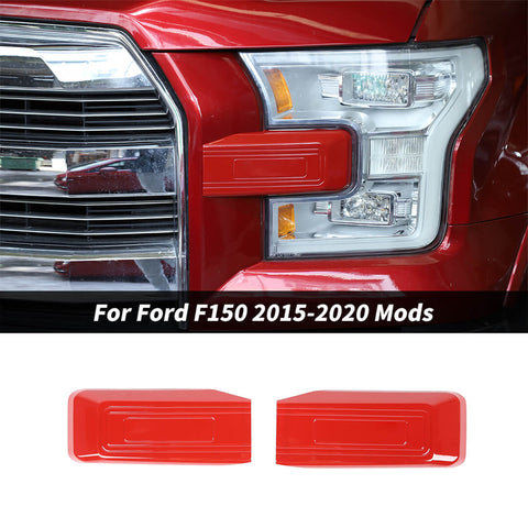 For 2015-2020 Ford F150 Front Face Bumper Headlight Grille Cover Trim