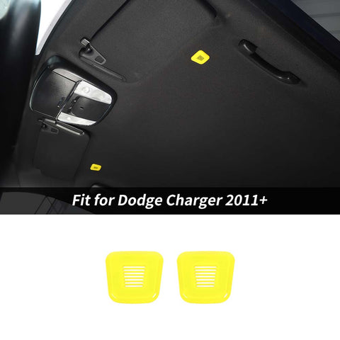 Roof Microphone Cover Trim Decor Bezels For Dodge Challenger 2015+ & Charger 2011+｜CheroCar