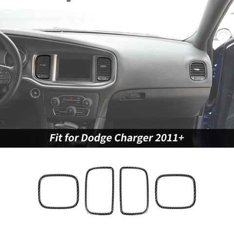 Dashboard Air Outlet Vent Cover Trim For Dodge Charger 2011+ Accessories | CheroCar