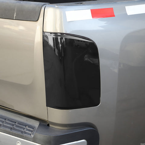 For 2007-2013 Chevy Silverado/GMC-SIERRA Smoked Black Tail Light Cover Trim Guard