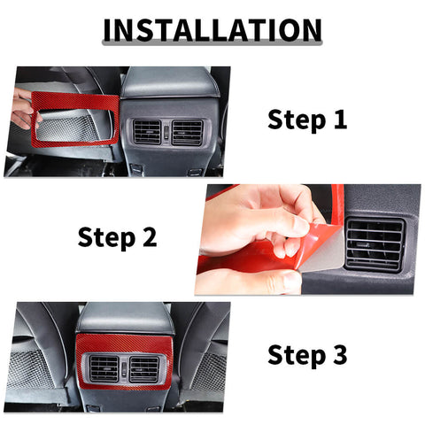 For 2010-2023 Toyota 4Runner Rear Air Vent Outlet Panel Cover