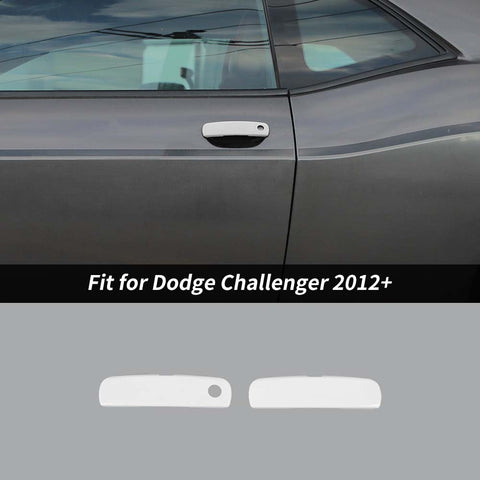 Exterior Door Handles Trim Cover Frame for Dodge Challenger 2012+ Accessories｜CheroCar