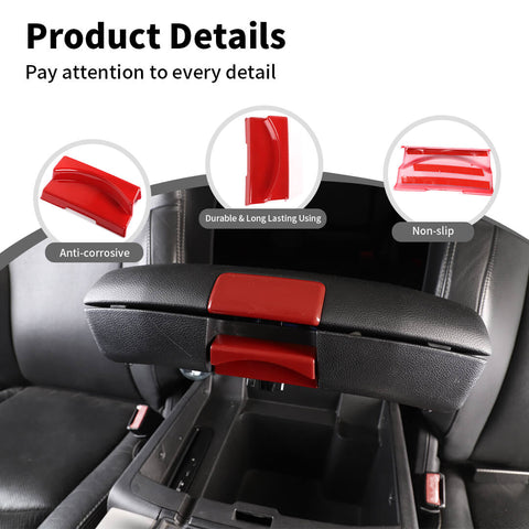 For 2010-2017 Dodge RAM Armrest Box Switch Button Cover Trim