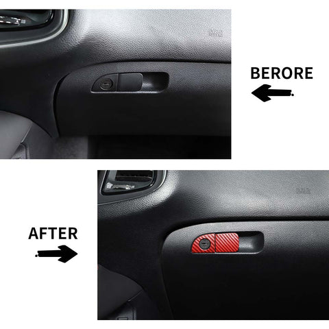 Passenger Storage Grab Handle Button Trim for Dodge Challenger 2015+ & Charger 2010+ & Chrysler 300C 2011+｜CheroCar