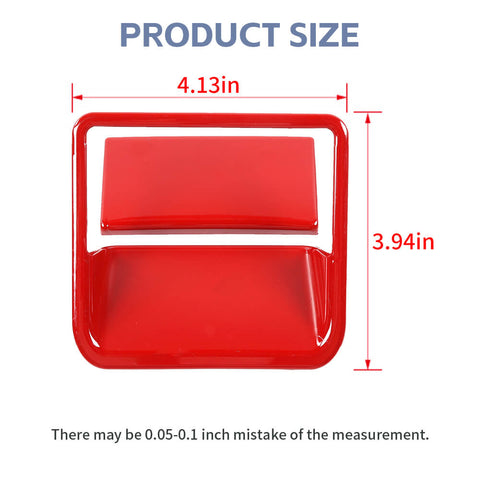 For 2009-2014 Ford F150 Raptor Co-pilot Storage Box Handle Decoration Cover Trim