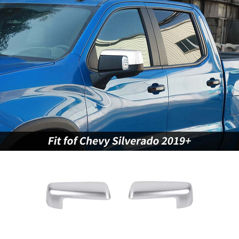 Exterior Rearview Mirror Cap Cover Trim For Chevy Silverado 1500 & GMC Sierra 1500 2019+｜CheroCar