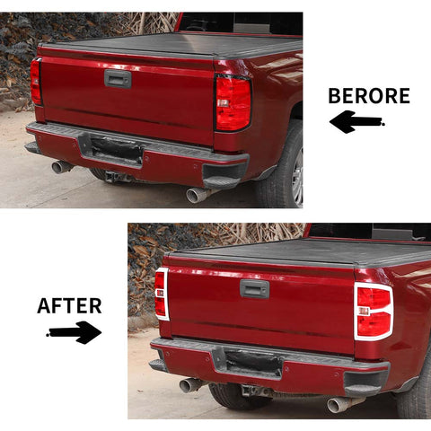 For 2014-2018 Chevy Silverado Side Rear Taillight Trim Cover