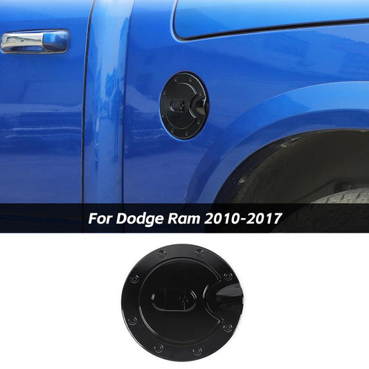 Door Fuel Tank Cover Gas Filler Cap Trim For Dodge Ram 2010-2017 Accessories | CheroCar