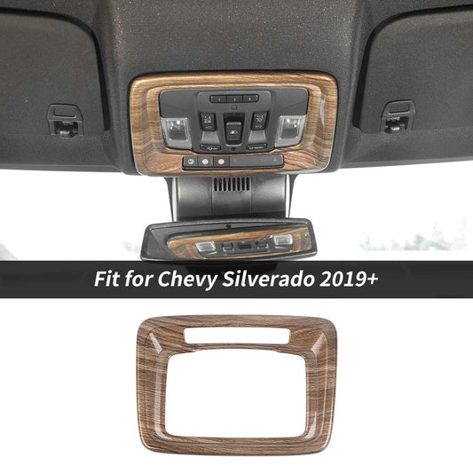 Reading Light Panel Cover Decorative Bezels For Chevy Silverado/GMC Sierra 2019+ Accessories | CheroCar