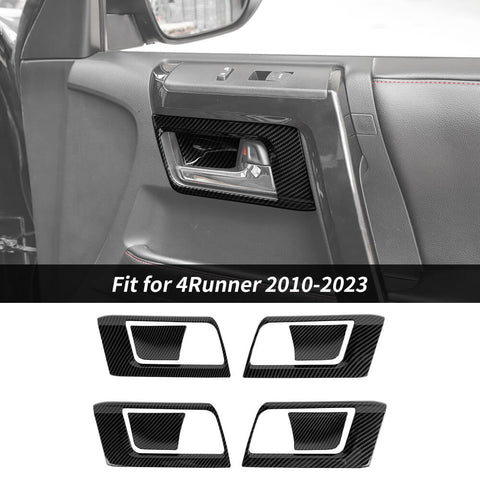 For 2010-2023 Toyota 4Runner Inner Door Handle Bowl Cover Trim Decor