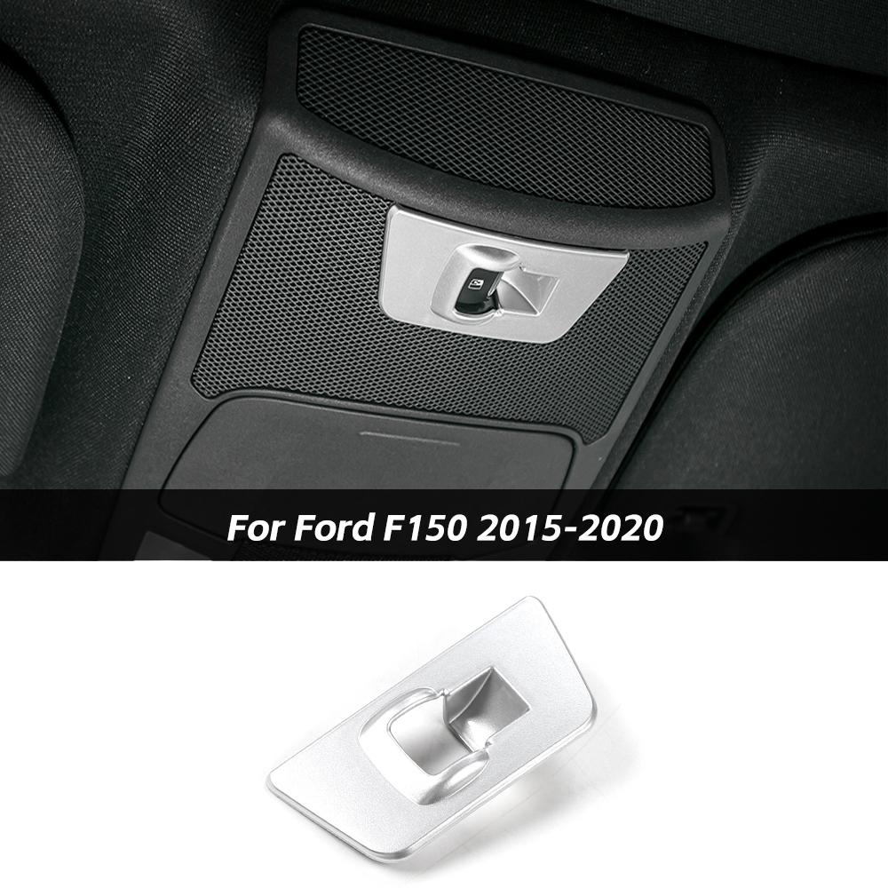 Car Rear Window Button Tail Rear Small Window Switch Button Trim Frame For Ford F150 2015-2020 ...