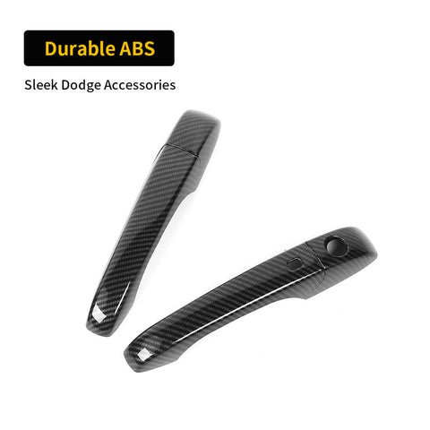 For 2011-2020 Dodge Durango Exterior Car Door Handle Shell Decor Cover Trim