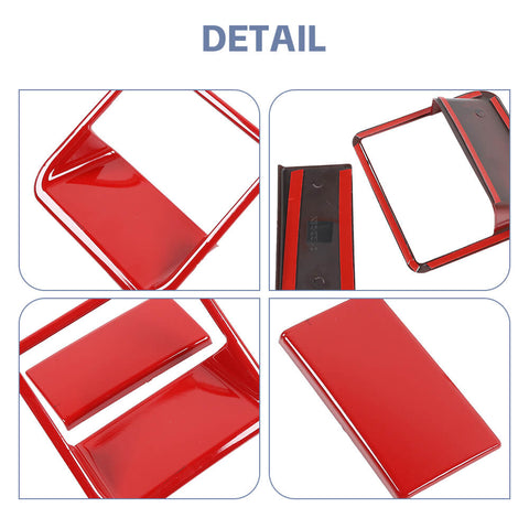 For 2009-2014 Ford F150 Raptor Co-pilot Storage Box Handle Decoration Cover Trim