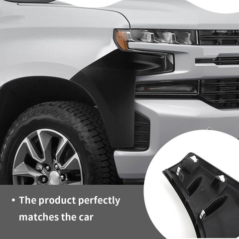 For 2019+ Chevy Silverado Exterior Front Bumper Upper Cover Fascia Trim