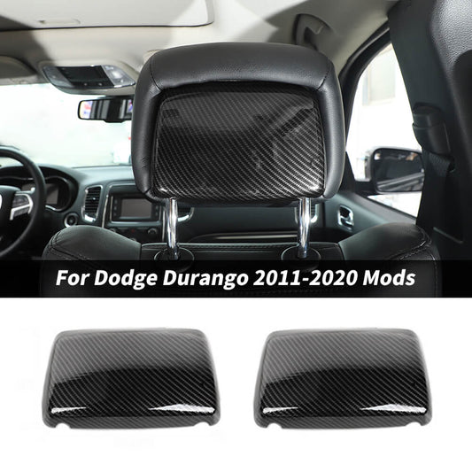 For 2011-2020 Dodge Durango Front Seat Headrest Rear Panel Trim Cover