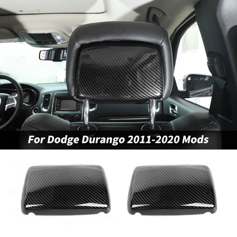 For 2011-2020 Dodge Durango Front Seat Headrest Rear Panel Trim Cover